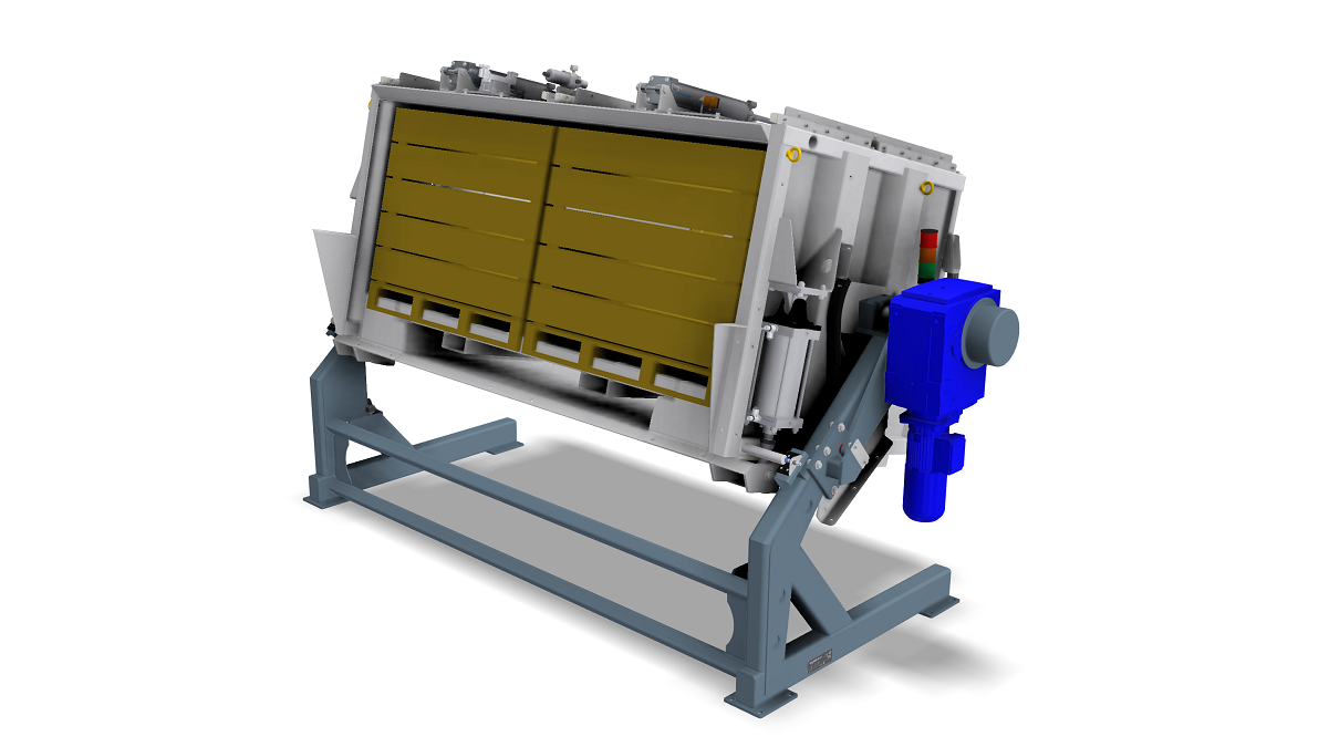 Electric Bin Tipper, for gentle tipping